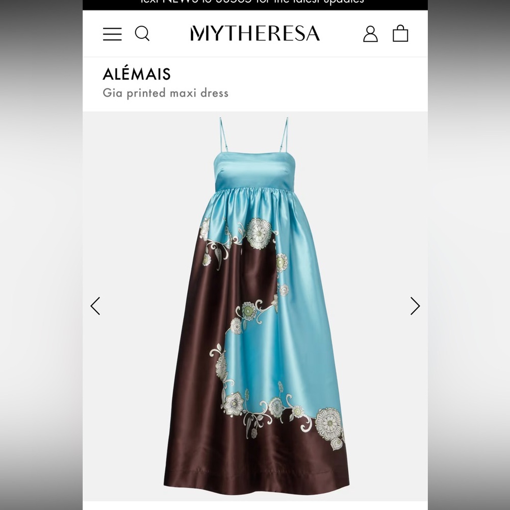 Alemais Gia Gown Dress